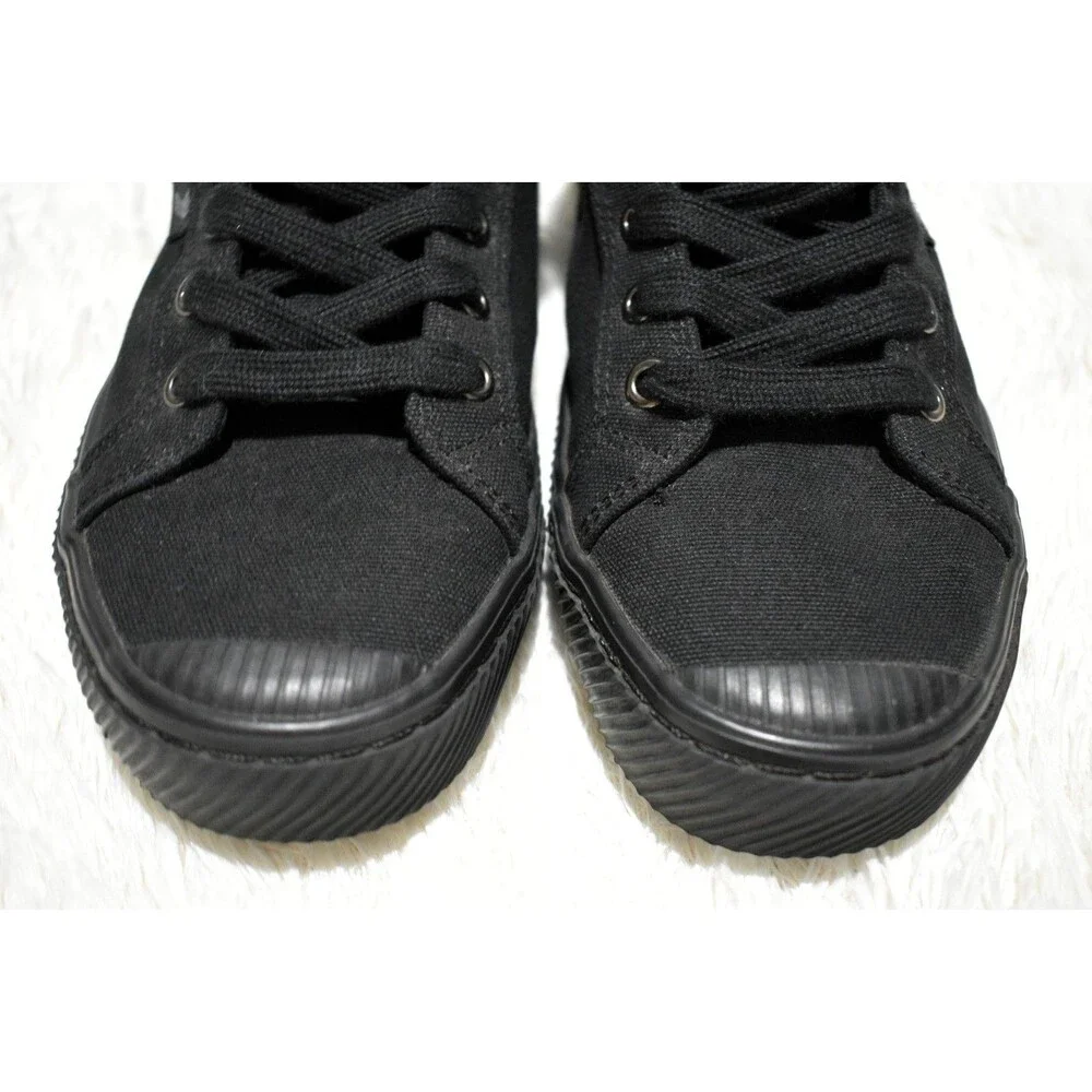 Cariuma OCA Women’s Size 8 High Shoes Trainers Athletic All Black Canvas Sneaker